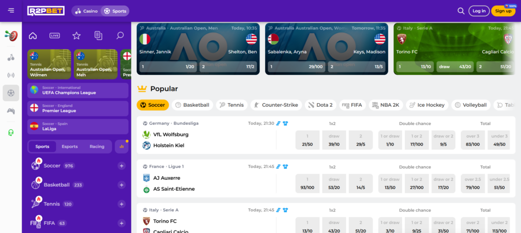 R2PBet Tournaments